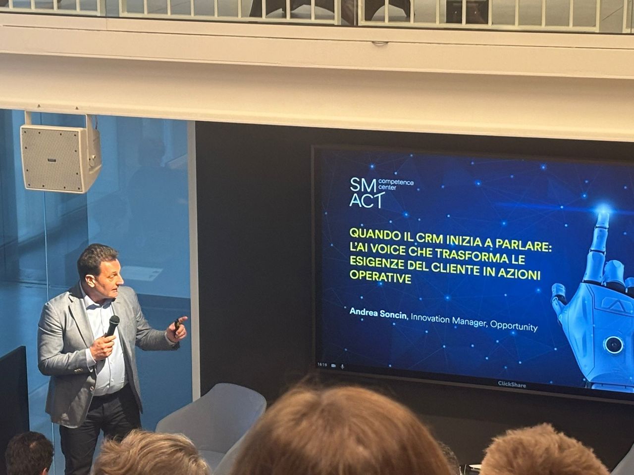 Tech Day SMACT: presentati i primi risultati del progetto AI Voice integrato in Opportunity CRM